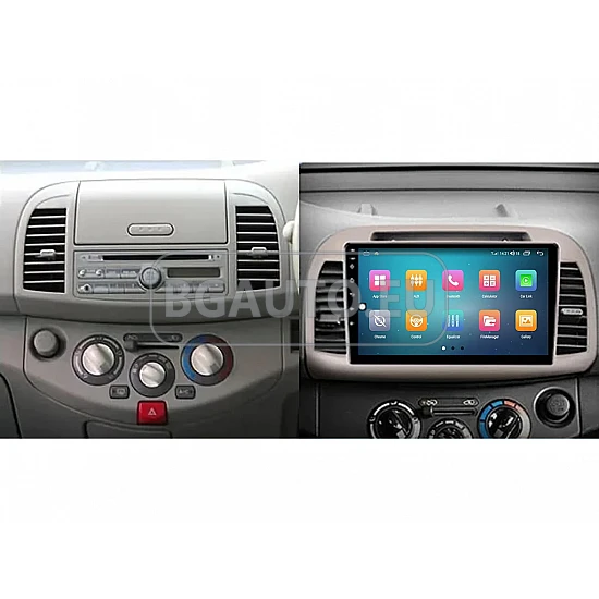 NISSAN MICRA - 9 МУЛТИМЕДИЯ / Навигация android 16