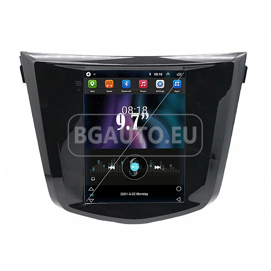 NISSAN X-TRAIL, QASHQAI, ROGUE - 9.7 МУЛТИМЕДИЯ / Навигация android 16