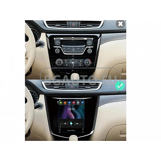 NISSAN X-TRAIL, QASHQAI, ROGUE - 9.7 МУЛТИМЕДИЯ / Навигация android 16