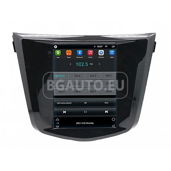 NISSAN X-TRAIL, QASHQAI, ROGUE - 9.7 МУЛТИМЕДИЯ / Навигация android 16