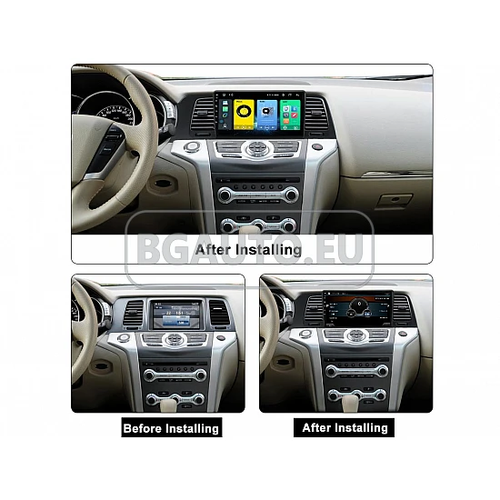 NISSAN Murano - 9 МУЛТИМЕДИЯ / Навигация android 16