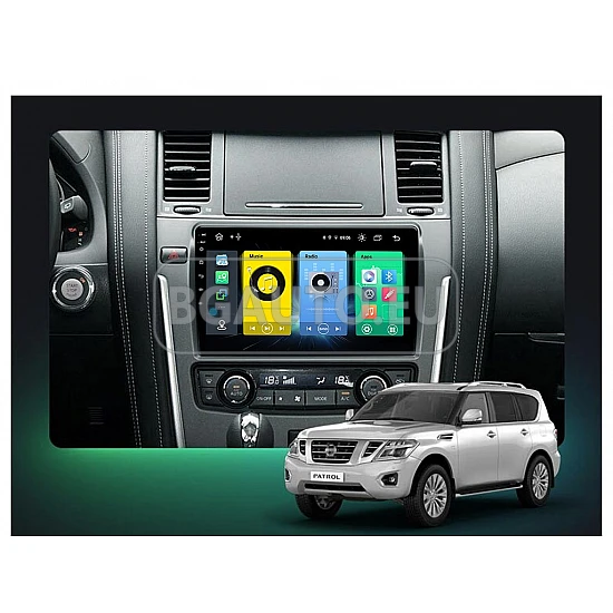 NISSAN PATROL Y62 - 9 МУЛТИМЕДИЯ / Навигация android 16