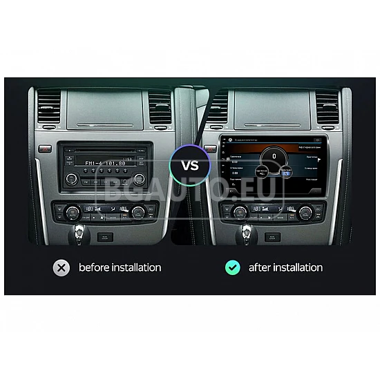 NISSAN PATROL Y62 - 9 МУЛТИМЕДИЯ / Навигация android 16