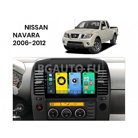 NISSAN NAVARA, PATHFINDER - 9 МУЛТИМЕДИЯ / Навигация android 16
