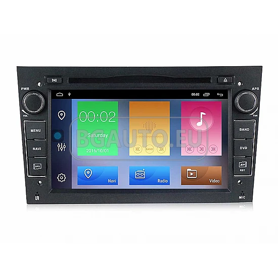 OPEL - МУЛТИМЕДИЯ / Навигация android 16 DVD черна + DSP + CarPlay