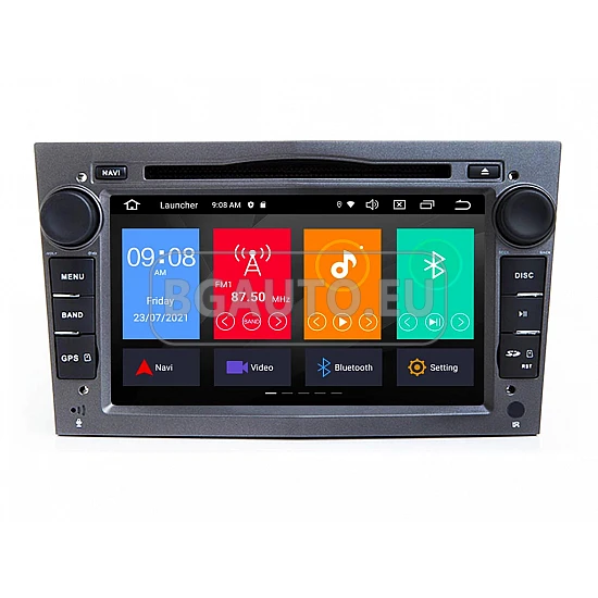 OPEL - МУЛТИМЕДИЯ / Навигация android 16 CPU:8-Core, RAM:4Gb DVD графит + DSP + CARPLAY + SIM