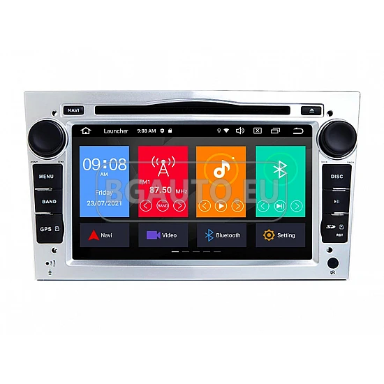 OPEL - МУЛТИМЕДИЯ / Навигация android 16 CPU:8-Core, RAM:4Gb DVD светлосива + DSP + CARPLAY + SIM
