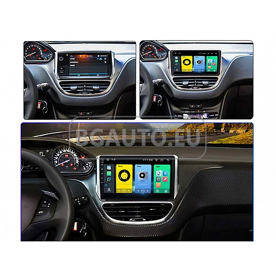 PEUGEOT 208 - 10.1 МУЛТИМЕДИЯ / Навигация android 16