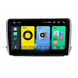 PEUGEOT 208 - 10.1" МУЛТИМЕДИЯ / Навигация android 16