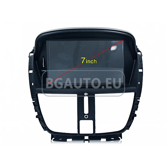 PEUGEOT 207 - МУЛТИМЕДИЯ / Навигация android DVD + DSP