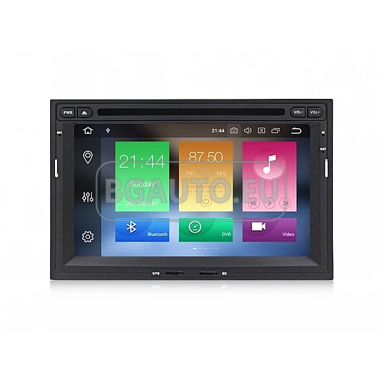 PEUGEOT 307, 3008, 5008, PARTNER - МУЛТИМЕДИЯ / Навигация Android CPU: 8-CORE + CARPLAY + DVD