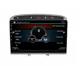 PEUGEOT 308, 408 - 9" МУЛТИМЕДИЯ / Навигация android 16 сива