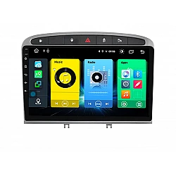 PEUGEOT 308, 408 - 9" МУЛТИМЕДИЯ / Навигация android 16 сива