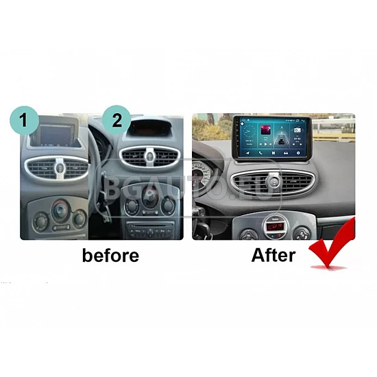 RENAULT CLIO 3 - 9 МУЛТИМЕДИЯ / Навигация android 16