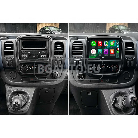 RENAULT TRAFIC - 9 МУЛТИМЕДИЯ / Навигация android 16