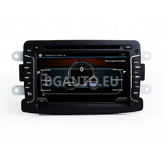 DACIA - МУЛТИМЕДИЯ / Навигация android 16 CPU:8-Core, RAM:4Gb, ROM:64Gb DVD + DSP + CARPLAY + SIM