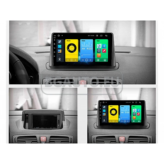 RENAULT Megane 3, Fluence - 9 МУЛТИМЕДИЯ / Навигация android 16