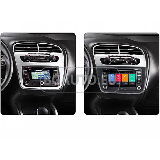SEAT Altea - 7 МУЛТИМЕДИЯ / Навигация android 16 CPU:8-CORE, RAM:4GB + DSP + CarPlay + ANDROID AUTO + SIM