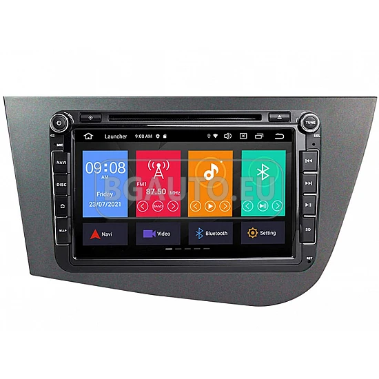SEAT Leon - 8 МУЛТИМЕДИЯ / Навигация android 16 CPU: 8-CORE, RAM:4GB + DVD + DSP + CARPLAY + ANDROID AUTO + SIM