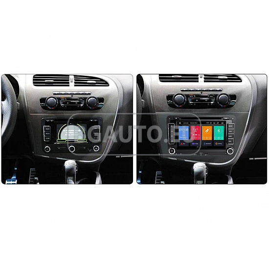 SEAT Leon - 7 МУЛТИМЕДИЯ / МУЛТИМЕДИЯ / Навигация android 16 CPU:8-CORE, RAM:4GB + DSP + CarPlay + ANDROID AUTO + SIM