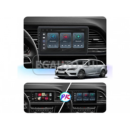 SEAT Leon, Ateca - 9 МУЛТИМЕДИЯ / Навигация android 16