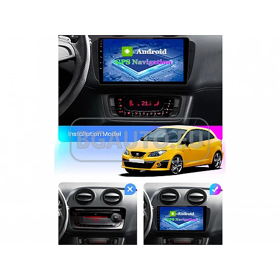 SEAT Ibiza 6J - 9 МУЛТИМЕДИЯ / Навигация android 16