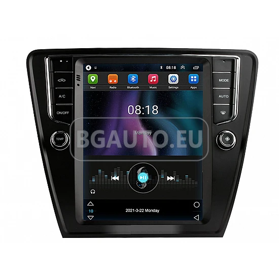 SKODA OCTAVIA - 9.7 МУЛТИМЕДИЯ / Навигация android 16