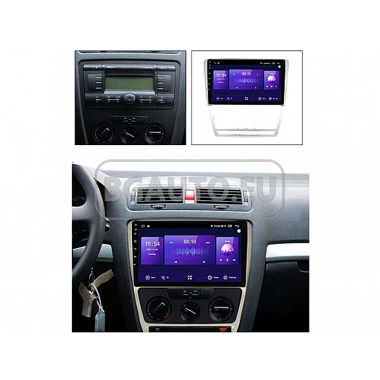 SKODA OCTAVIA - 10.1 МУЛТИМЕДИЯ / Навигация android 16 светлосива