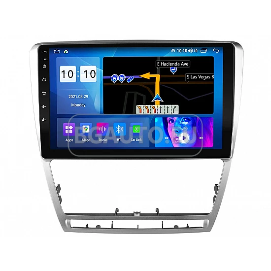 SKODA OCTAVIA - 10.1 МУЛТИМЕДИЯ / Навигация android 16 светлосива