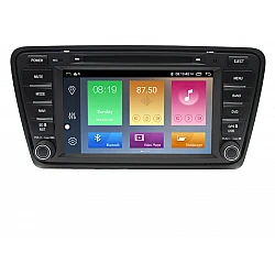 SKODA Octavia - МУЛТИМЕДИЯ / Навигация android 16 DVD + DSP