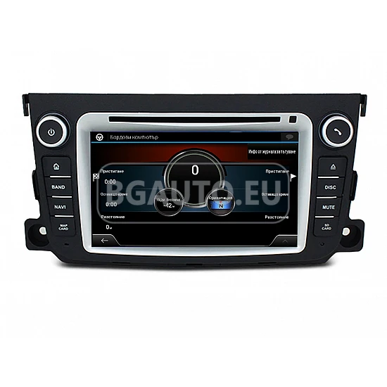 SMART Fortwo - 7 МУЛТИМЕДИЯ / НАВИГАЦИЯ ANDROID CPU:8-CORE, RAM:4GB, ROM:64GB DVD + DSP + CARPLAY + SIM