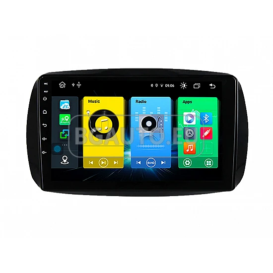 SMART Fortwo, Forfour - 9 МУЛТИМЕДИЯ / Навигация android 16