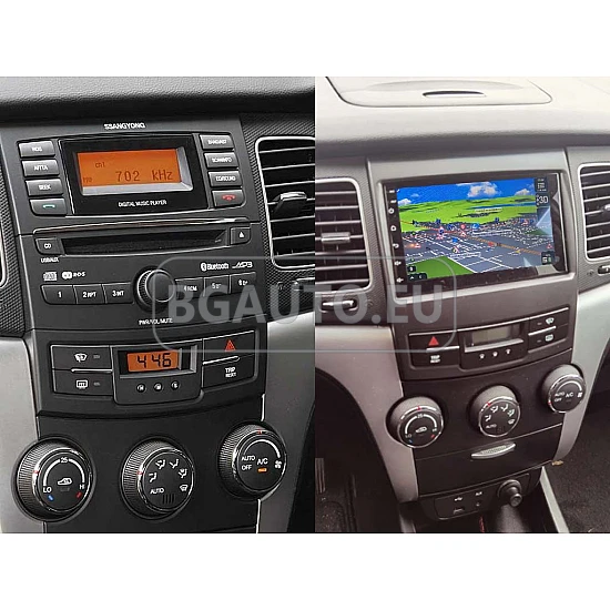 SSANGYONG Korando - 7 МУЛТИМЕДИЯ / Навигация android 16