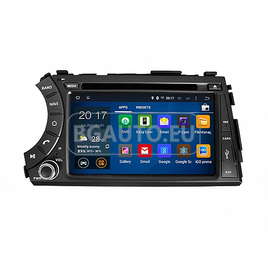 SSANGYONG Kyron, Actyon - МУЛТИМЕДИЯ / Навигация android 16 CPU: 8-Core DVD + CARPLAY + ANDROID AUTO + SIM