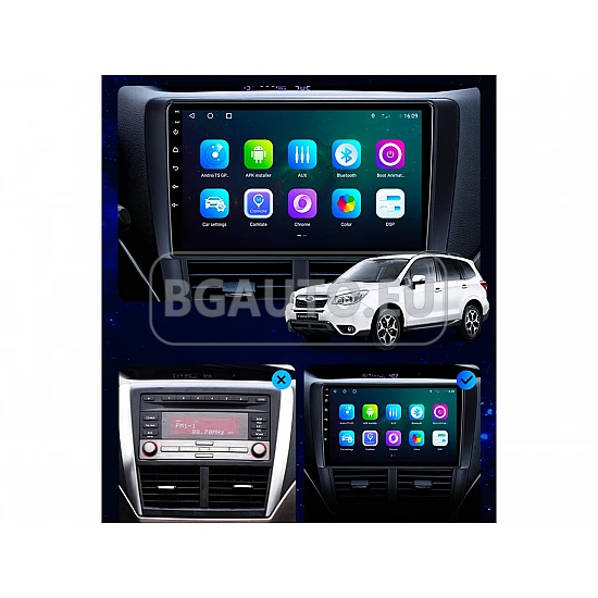 SUBARU FORESTER, IMPREZA - 9 МУЛТИМЕДИЯ / Навигация android 16