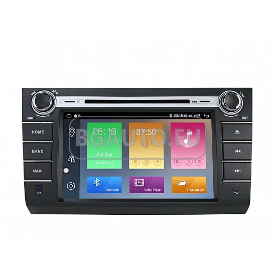 SUZUKI Swift - МУЛТИМЕДИЯ / Навигация android 16 CPU:8-CORE DVD + DSP + CARPLAY + SIM