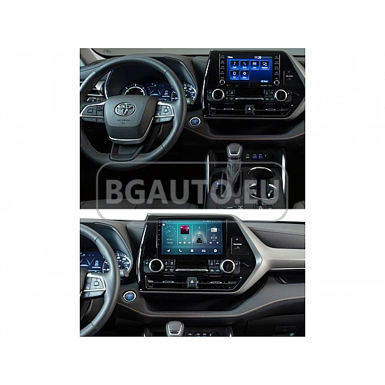 TOYOTA Highlander - 10.1 МУЛТИМЕДИЯ / Навигация android 16