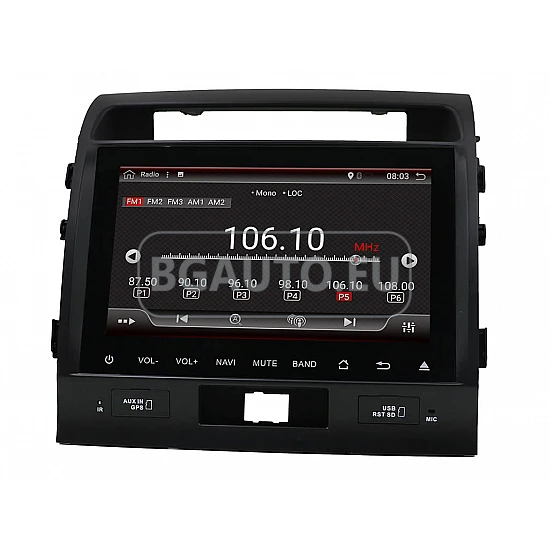 TOYOTA Land Cruiser 200 - МУЛТИМЕДИЯ / Навигация Android DVD