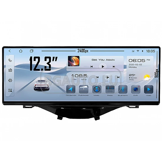 CITROEN C1- 12.3 МУЛТИМЕДИЯ / Навигация android 16