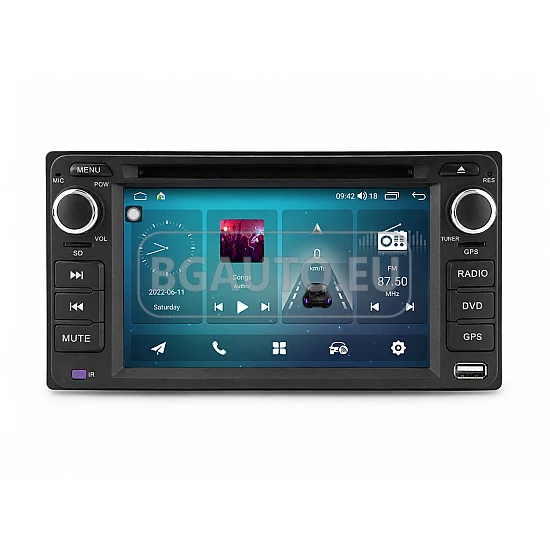 TOYOTA - МУЛТИМЕДИЯ / Навигация android 16 CPU:8-CORE RAM:4GB DVD + DSP + CARPLAY + ANDROID AUTO