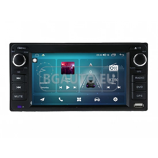 TOYOTA - МУЛТИМЕДИЯ / Навигация android 16 + CARPLAY + ANDROID AUTO