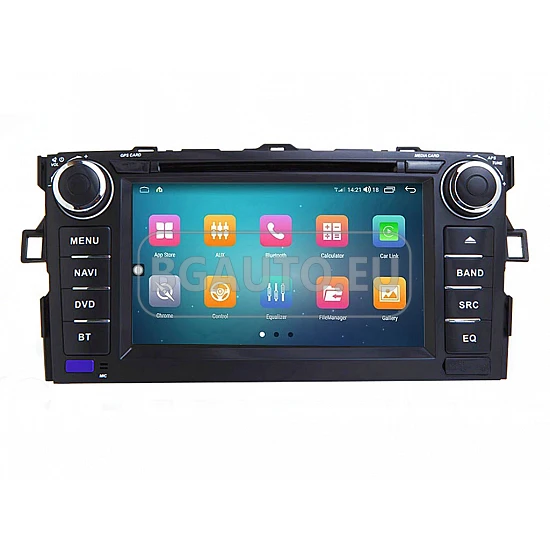 TOYOTA Auris - МУЛТИМЕДИЯ / Навигация android 16  + Carplay тъмносива CPU:8-CORE RAM:8GB + DSP + CARPLAY + ANDROID AUTO + SIM