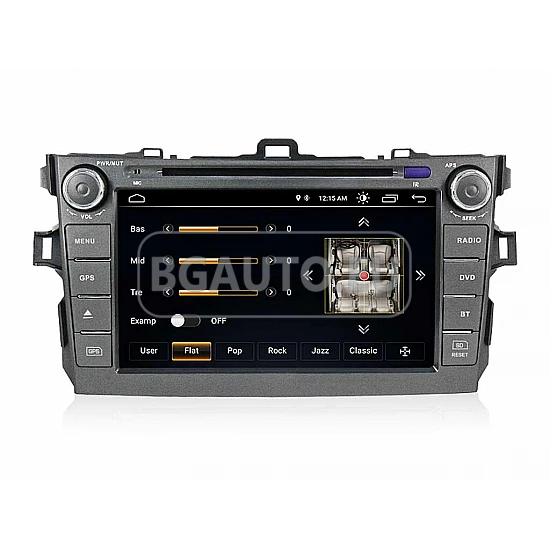 TOYOTA Corolla - МУЛТИМЕДИЯ / Навигация Android DVD + DSP + CarPlay