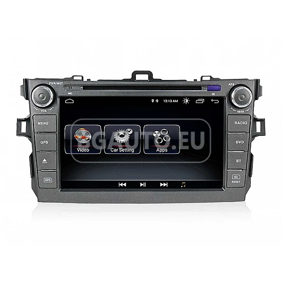 TOYOTA Corolla - МУЛТИМЕДИЯ / Навигация Android DVD + DSP + CarPlay