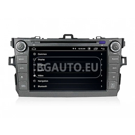 TOYOTA Corolla - МУЛТИМЕДИЯ / Навигация Android DVD + DSP + CarPlay