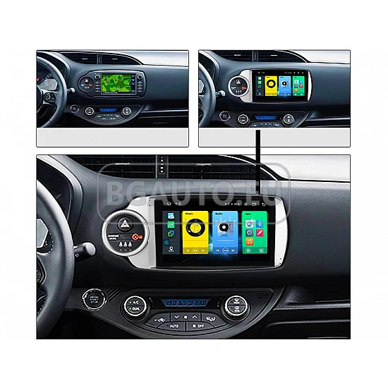 TOYOTA Yaris - 9 МУЛТИМЕДИЯ / Навигация android 16