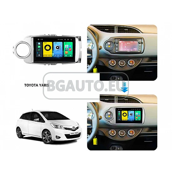 TOYOTA Yaris - 9 МУЛТИМЕДИЯ / Навигация android 16