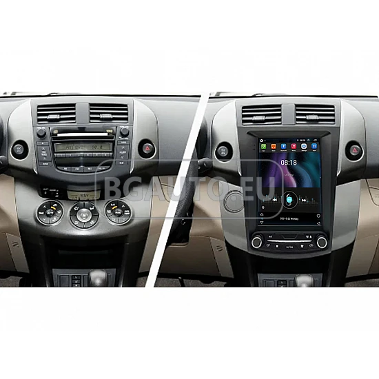 TOYOTA RAV4 - 9.7 ВЕРТИКАЛНА МУЛТИМЕДИЯ / Навигация android 16