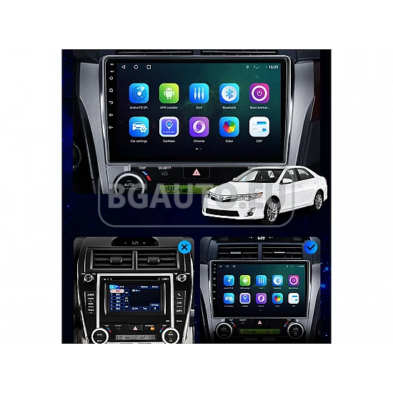 TOYOTA Camry - 10.1 МУЛТИМЕДИЯ / Навигация android 16