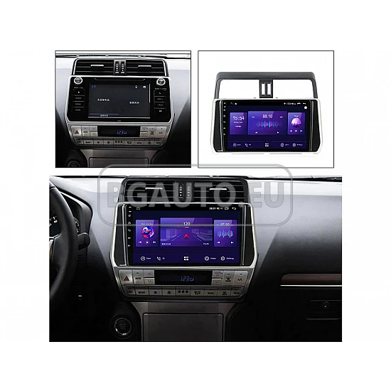 TOYOTA Land Cruiser Prado 150 - 10.1 МУЛТИМЕДИЯ / Навигация android 16
